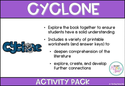 Cyclone by Jackie French Activity Pack -