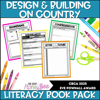 Design & Building on Country by Alison Page & Paul Memmott - CBCA 2025 - Literacy Book Pack - Activity Pack