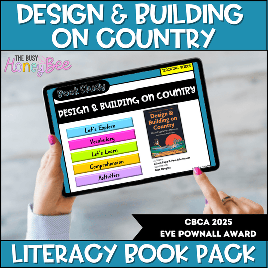 Design & Building on Country by Alison Page & Paul Memmott - CBCA 2025 - Literacy Book Pack - Activity Pack