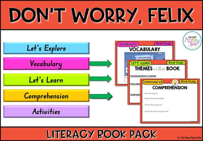 Don’t Worry, Felix by Yohann Devezy and Katharine Alice - CBCA 2025 - Literacy Book Pack - Activity Pack