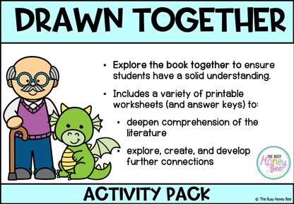 Drawn Together by Minh Lê Activity Pack - Activity Pack