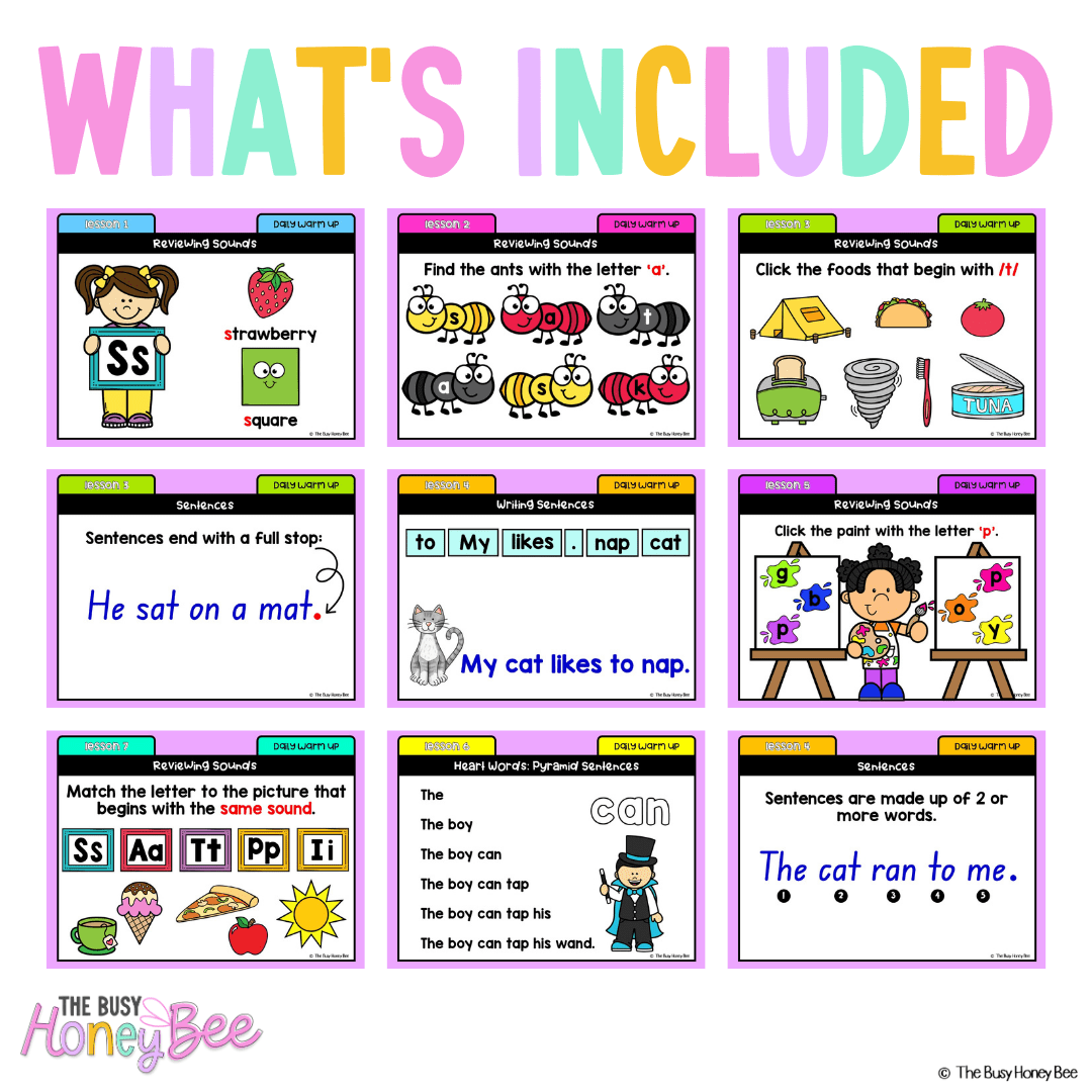 Early Stage 1 English Daily Warm Up Unit 1 - Warm Ups | Revision