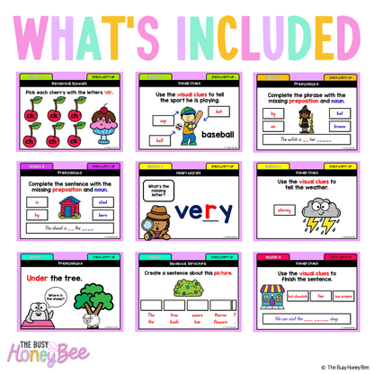 Early Stage 1 Australian | NSW English Daily Review | Warm-Up Unit 9 - Warm Ups | Revision