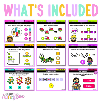 Early Stage 1 Australian | NSW Math Daily Review | Warm-Up Term 3 Mega Bundle - Warm Up | Revision