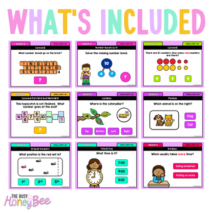 Early Stage 1 Australian | NSW Math Daily Review | Warm-Up Term 3 Mega Bundle - Warm Up | Revision