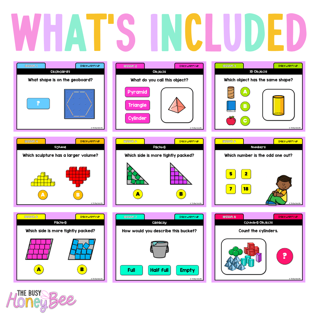 Early Stage 1 Australian | NSW Math Daily Review | Warm-Up Term 4 Mega Bundle - Warm Up | Revision