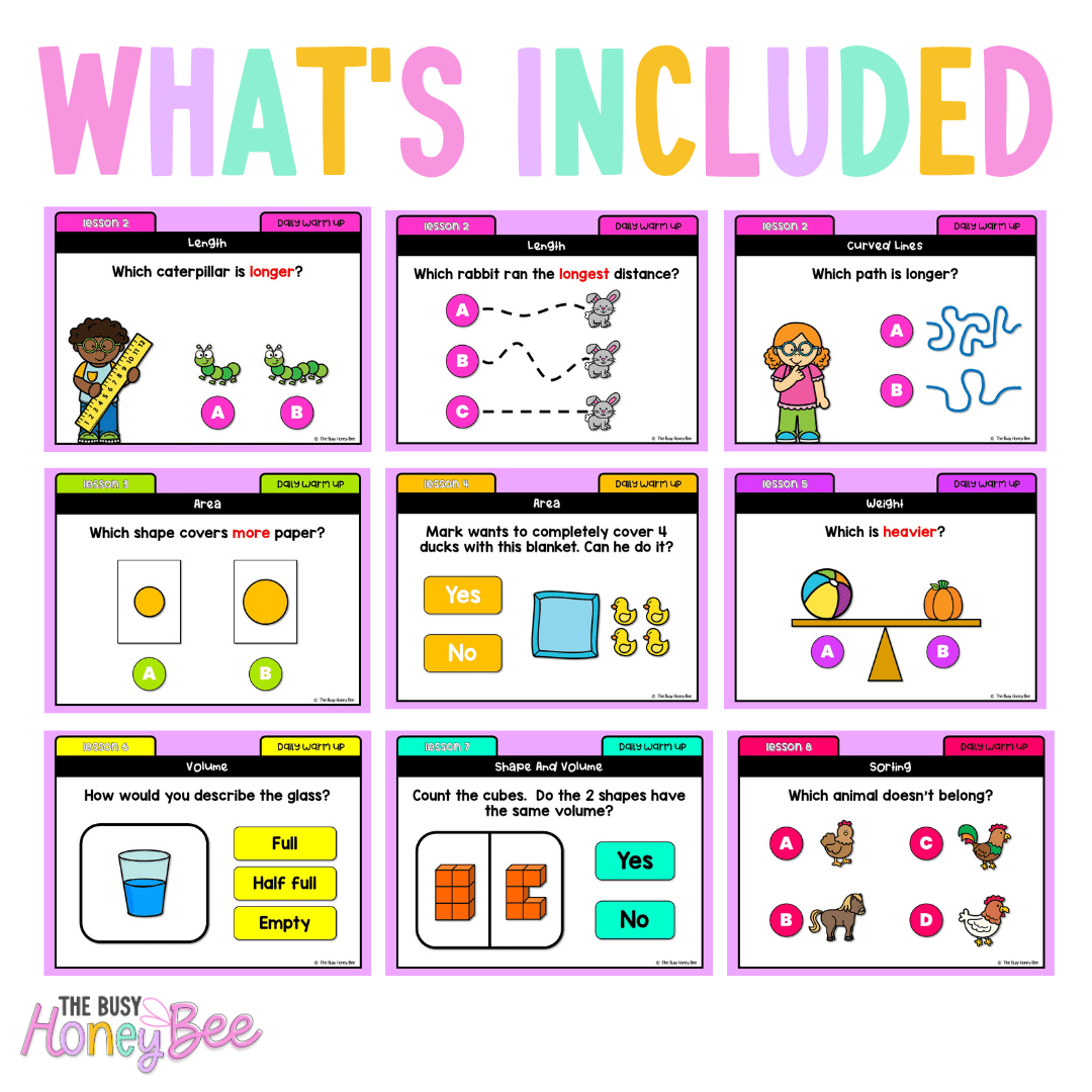 Early Stage 1 Australian | NSW Math Daily Review | Warm-Up Unit 14 - Warm Up | Revision
