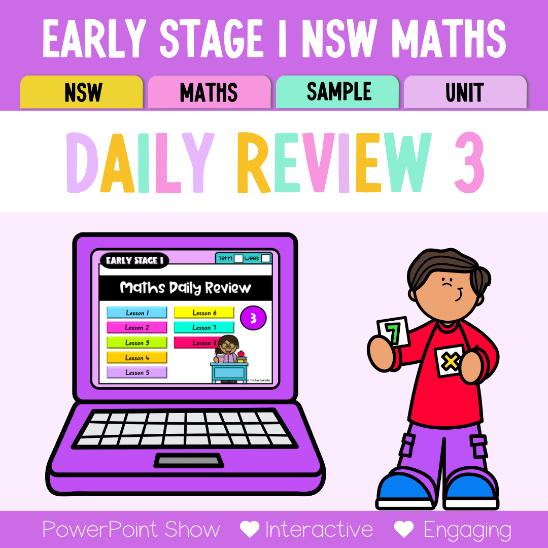 Early Stage 1 Australian | NSW Math Daily Review | Warm-Up Unit 3 - Warm Up | Revision