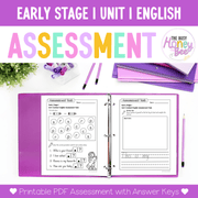 Early Stage 1 English Assessment Unit 1 Context - Assessment
