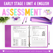 Early Stage 1 English Assessment Unit 4 Imagery, symbol and connotation - Assessment