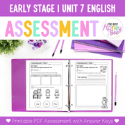 Early Stage 1 English Assessment Unit 7 Narrative - Assessment