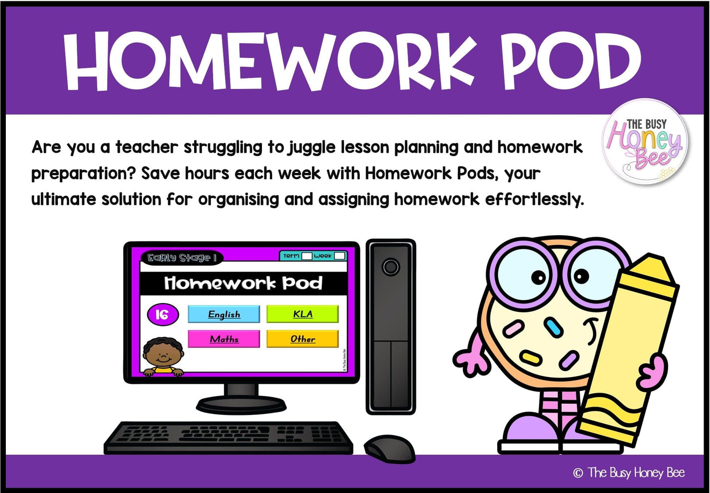 Early Stage 1 Homework/Learning Pod 16 - Homework | Casual Teaching