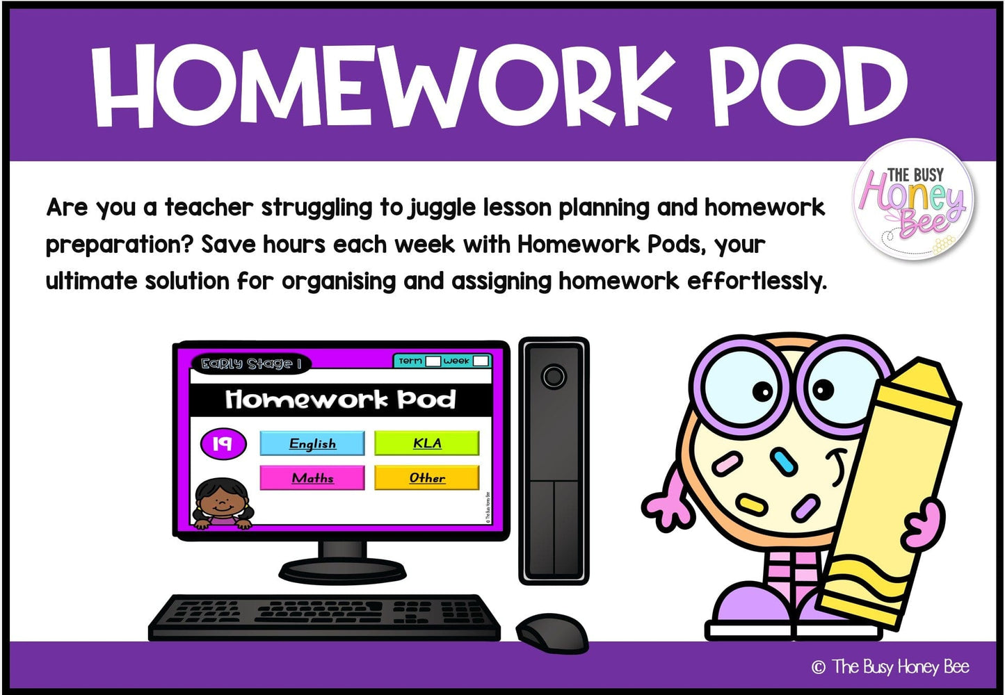 Early Stage 1 Homework/Learning Pod 19 - Homework | Casual Teaching