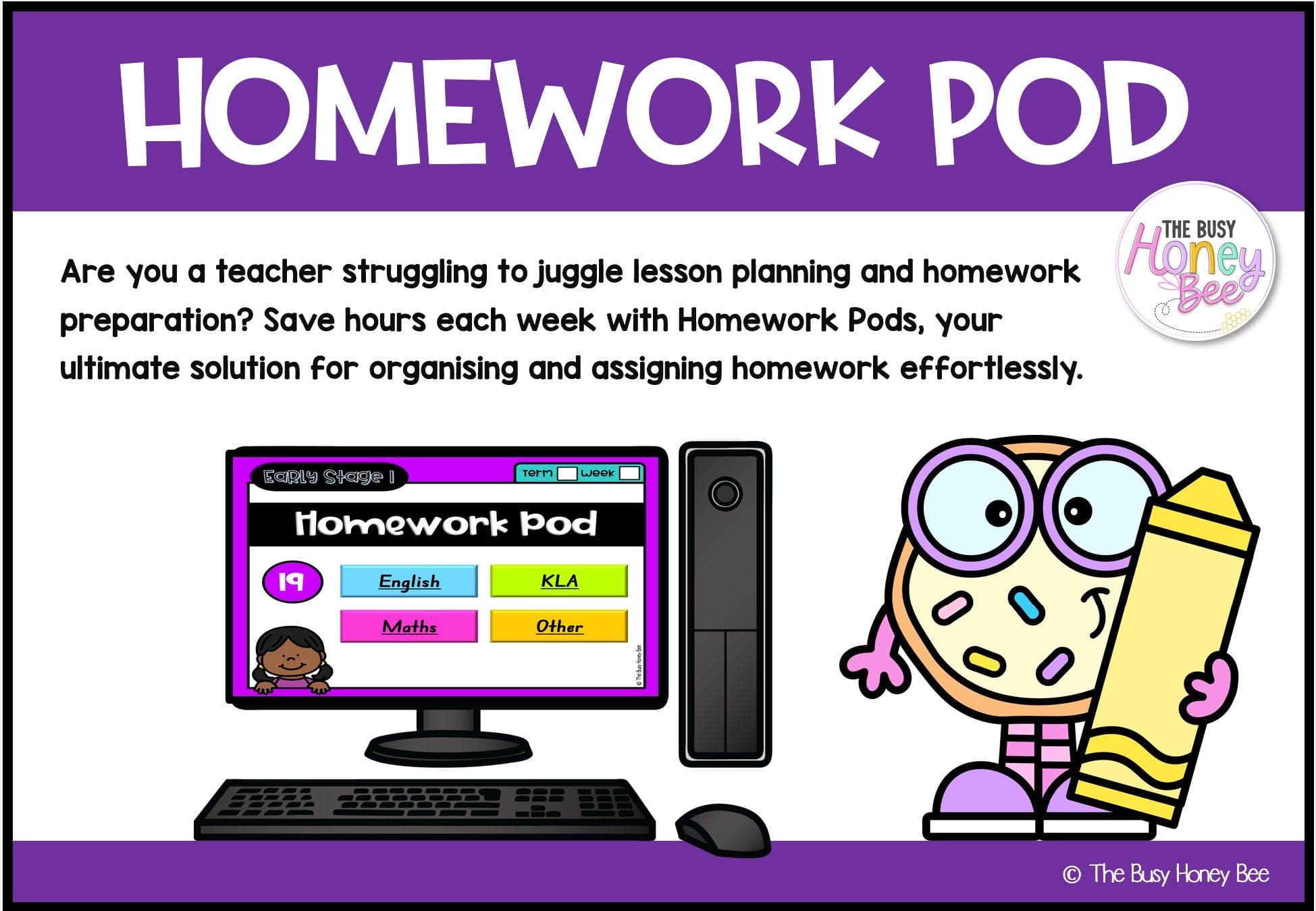 Early Stage 1 Homework/Learning Pod 19 - Homework | Casual Teaching