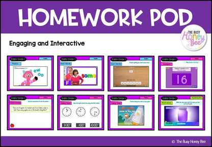 Early Stage 1 Homework/Learning Pod 20 - Homework | Casual Teaching