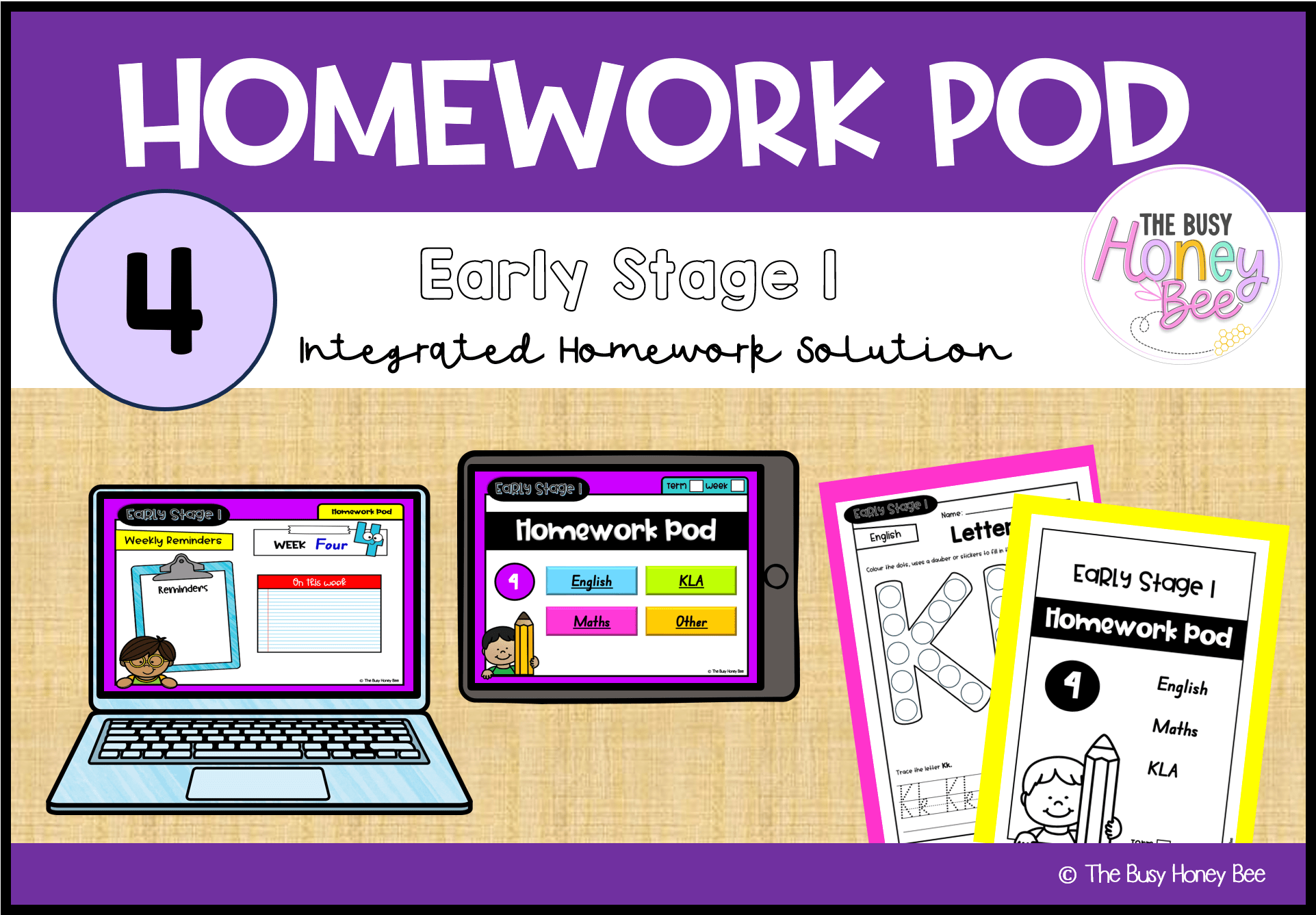 Early Stage 1 Homework/Learning Pod 4 - Homework | Casual Teaching