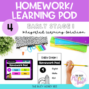 Early Stage 1 Homework/Learning Pod 4 - Homework | Casual Teaching