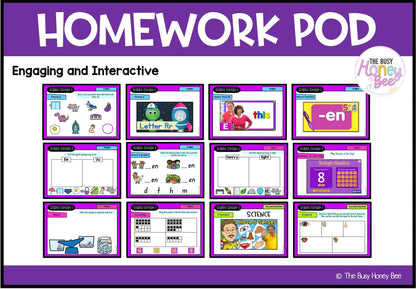 Early Stage 1 Homework/Learning Pod 6 - Homework | Casual Teaching