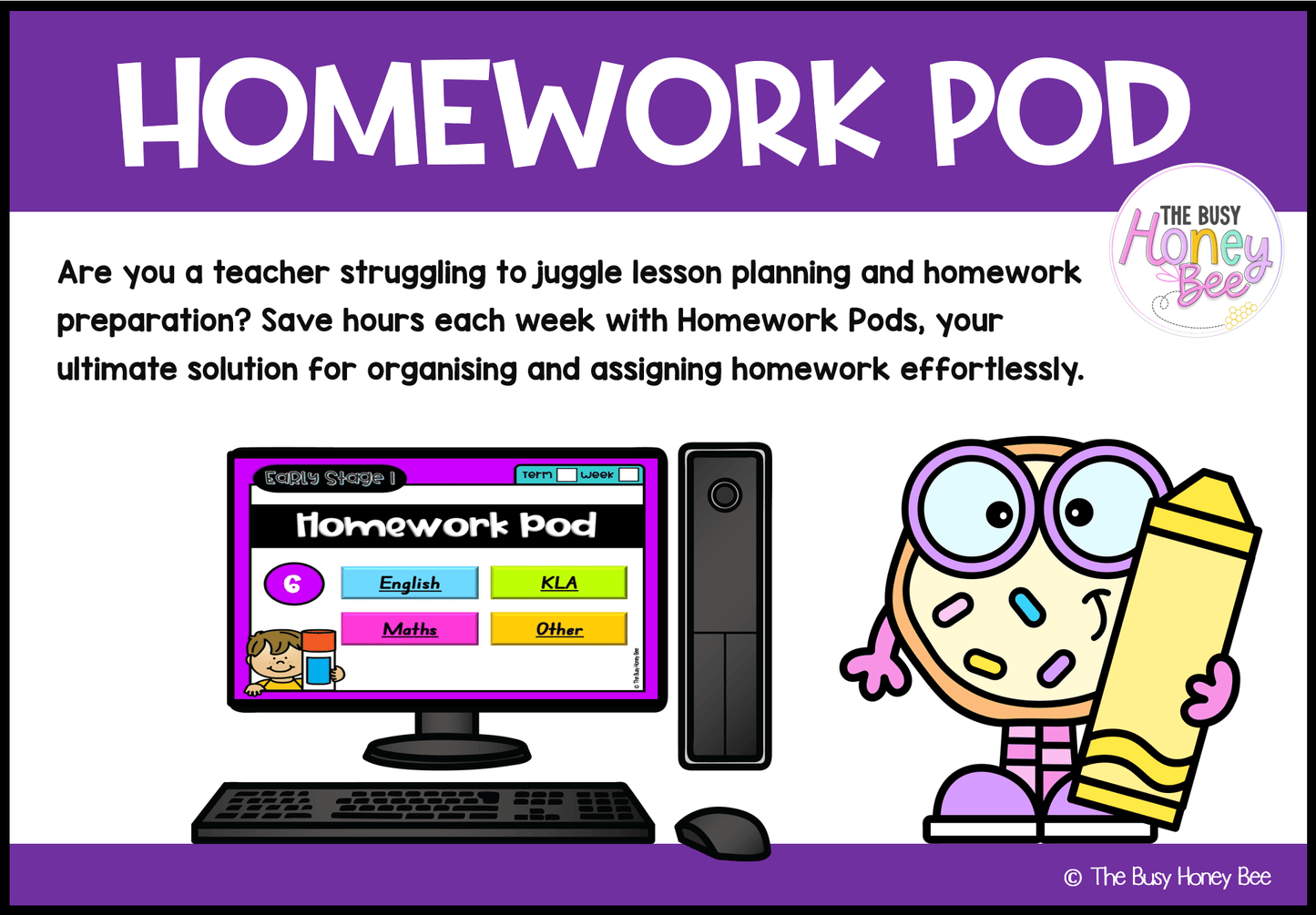 Early Stage 1 Homework/Learning Pod 6 - Homework | Casual Teaching