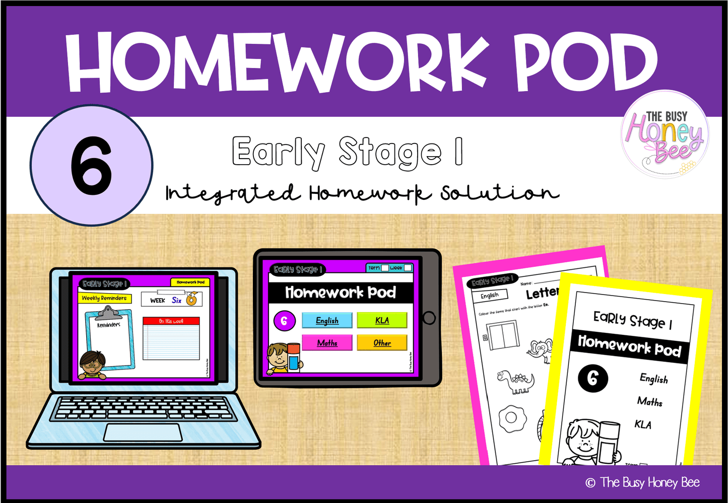 Early Stage 1 Homework/Learning Pod 6 - Homework | Casual Teaching