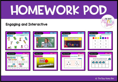 Early Stage 1 Homework/Learning Pod 8 - Homework | Casual Teaching