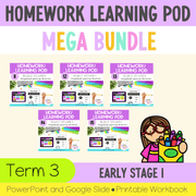 Early Stage 1 Homework/Learning Pods Term 3 Mega Bundle - Homework | Casual Teaching