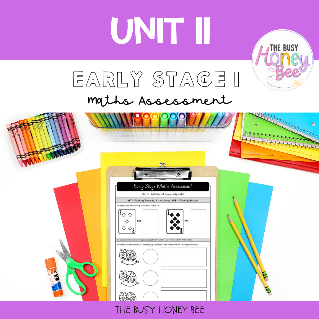 Early Stage 1 Maths Assessment 11 - Assessment