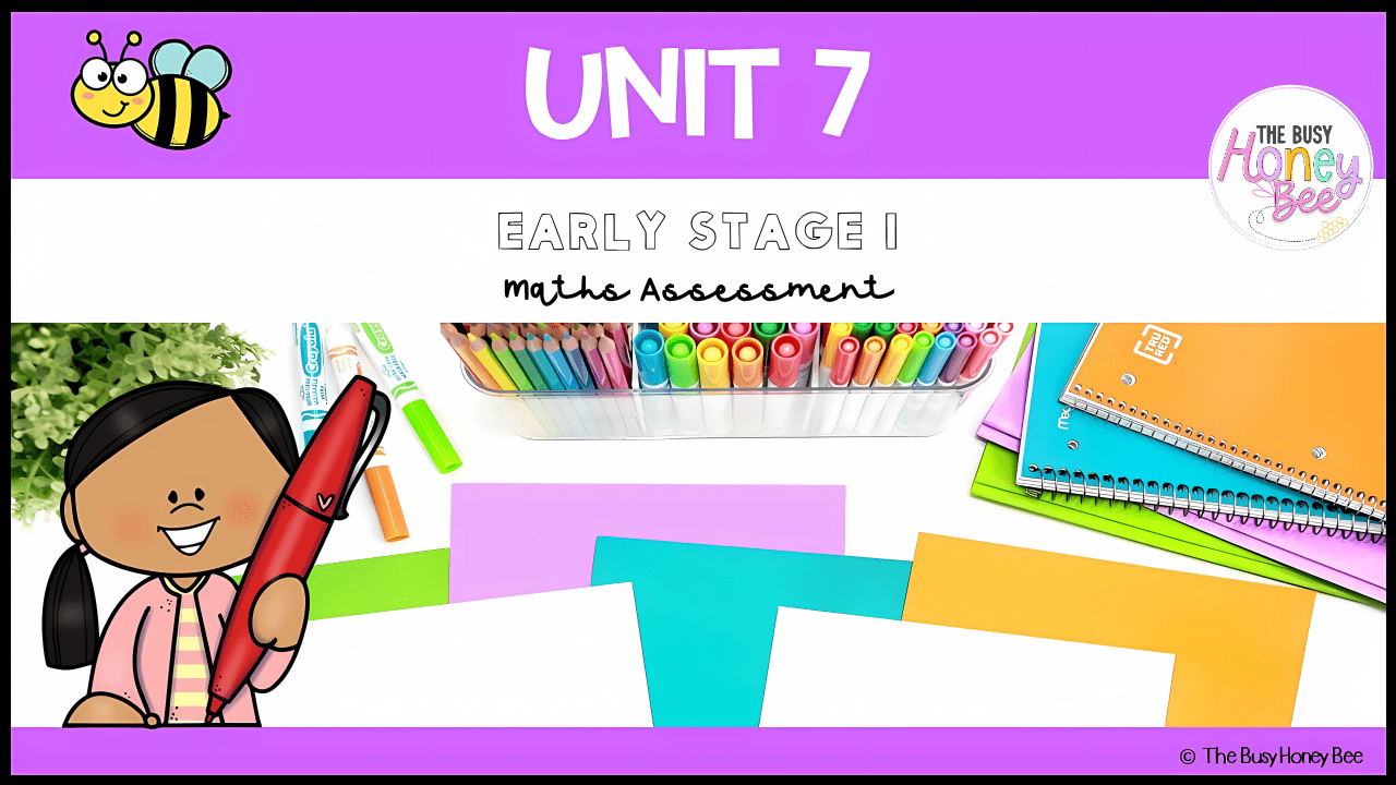 Early Stage 1 Maths Assessment 7 - Assessment