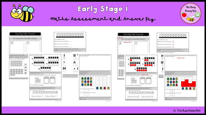 Early Stage 1 Maths Assessment 9 - Assessment