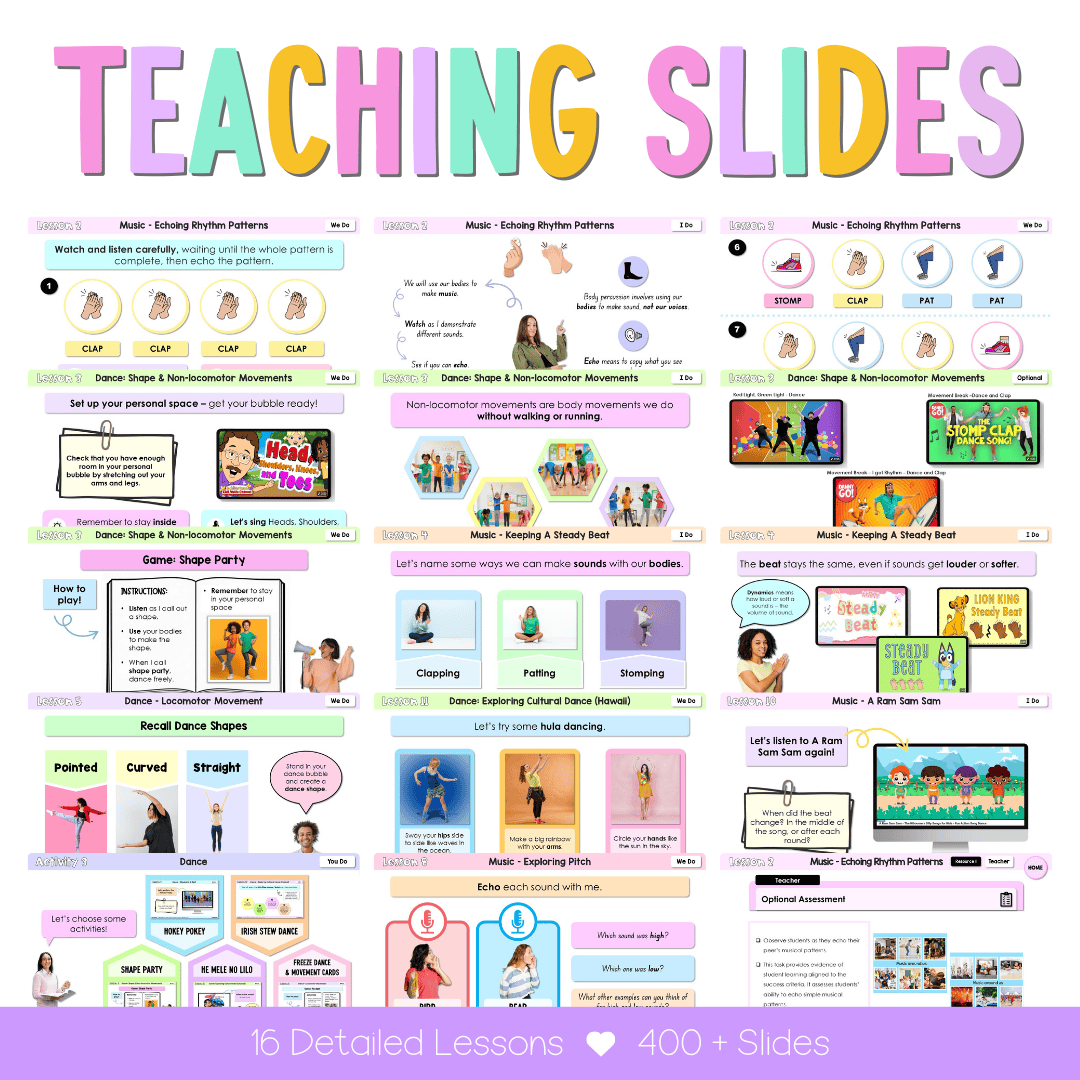 Early Stage 1 NSW Creative Arts Sample Unit 1 Teaching Pack - Teaching Bundle