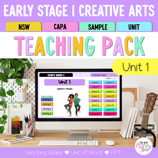 Early Stage 1 NSW Creative Arts Sample Unit 1 Teaching Pack - Teaching Bundle