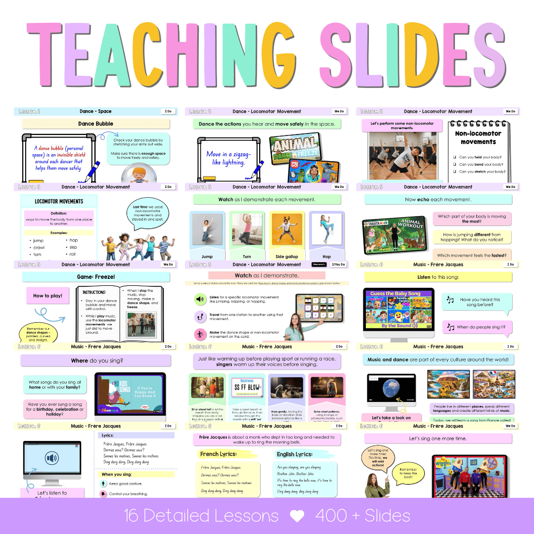 Early Stage 1 NSW Creative Arts Sample Unit 1 Teaching Pack - Teaching Bundle