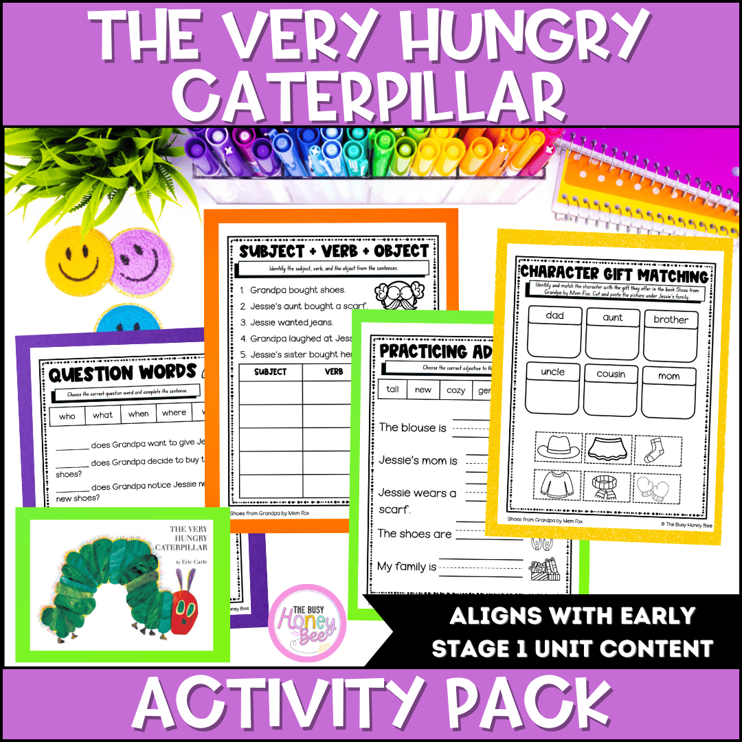 Early Stage 1 NSW English Activity Pack ULTIMATE Mega Bundle 2026 - Activity Pack