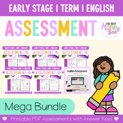 Early Stage 1 NSW English Assessment Term 1 Mega Bundle - Assessment
