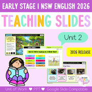 Early Stage 1 NSW English Teaching Slides UNIT 2 We're Going on a Bear Hunt 2026 -