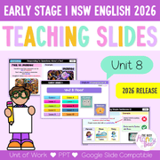Early Stage 1 NSW English Teaching Slides UNIT 8 Floof 2026 - Teaching Slides
