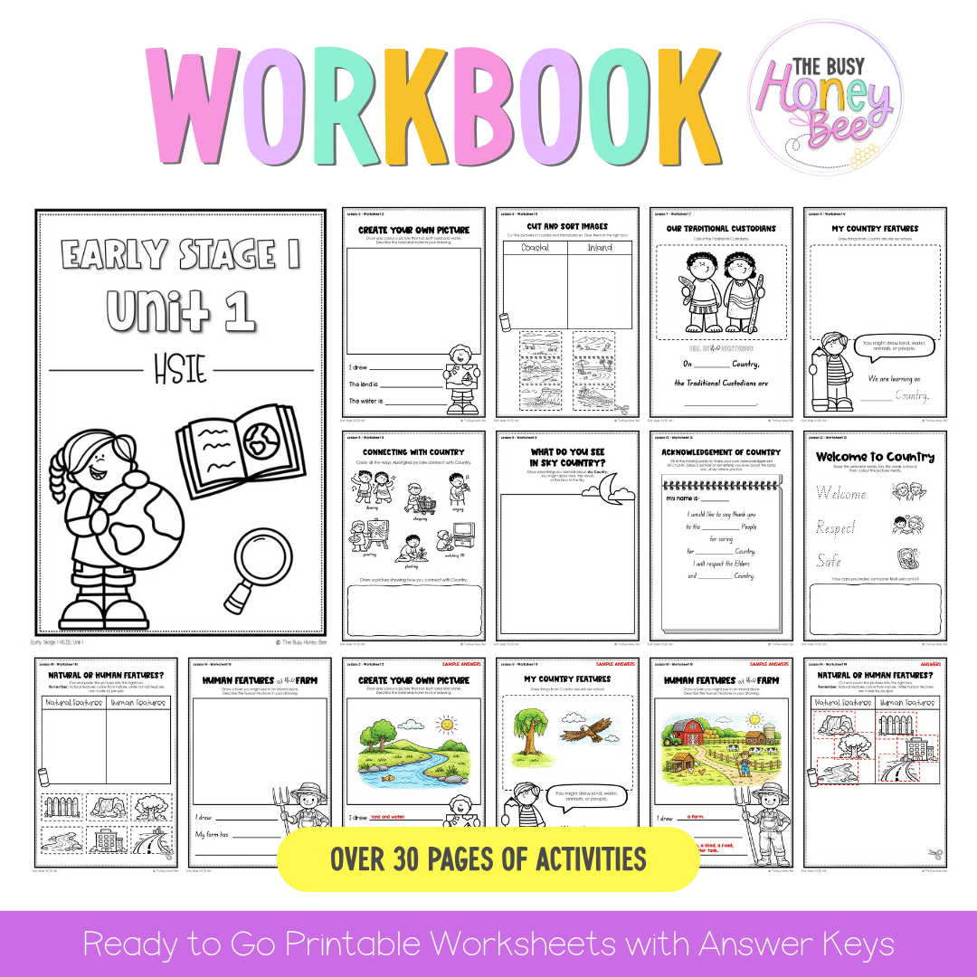 Early Stage 1 NSW HSIE Sample Unit 1 Teaching Pack - Teaching Bundle