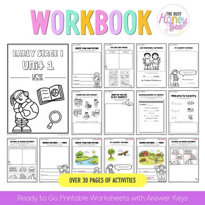 Early Stage 1 NSW HSIE Sample Unit 1 Teaching Pack - Teaching Bundle