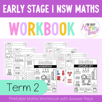 Early Stage 1 NSW Maths Workbook Term 2 -