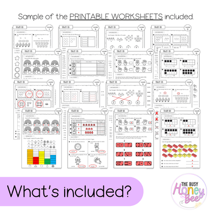 Early Stage 1 NSW Maths Worksheets Unit 18 - Workbook | Worksheets