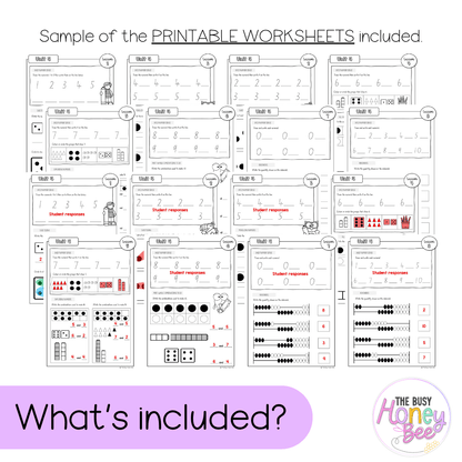 Early Stage 1 NSW Maths Worksheets Unit 4 - Workbook | Worksheets