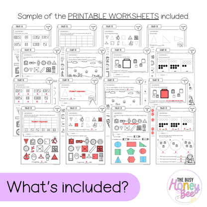 Early Stage 1 NSW Maths Worksheets Unit 5 - Workbook | Worksheets