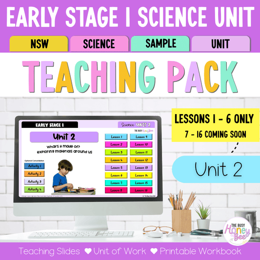 Early Stage 1 NSW Science Sample Unit 2 Teaching Pack 2026 - Teaching Bundle