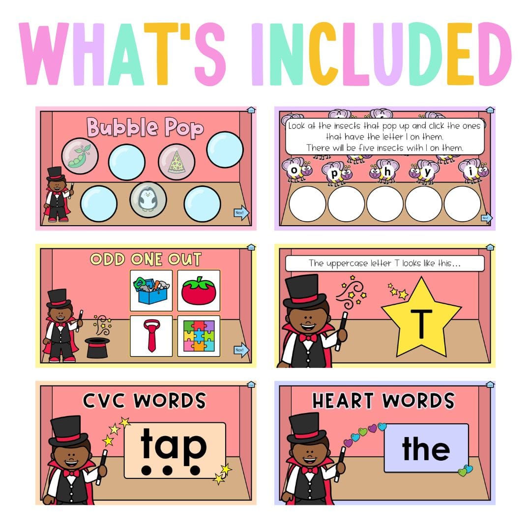 Early Stage 1 Reading Pod 1 - S A T I P - Teaching Bundle