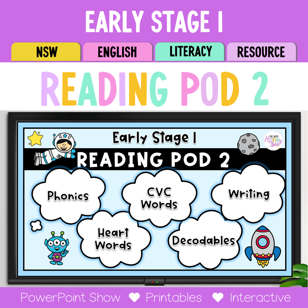 Early Stage 1 Reading Pod 2 - N D M - Teaching Bundle