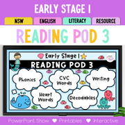 Early Stage 1 Reading Pod 3 - G O C - Teaching Bundle