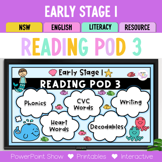Early Stage 1 Reading Pod 3 - G O C - Teaching Bundle