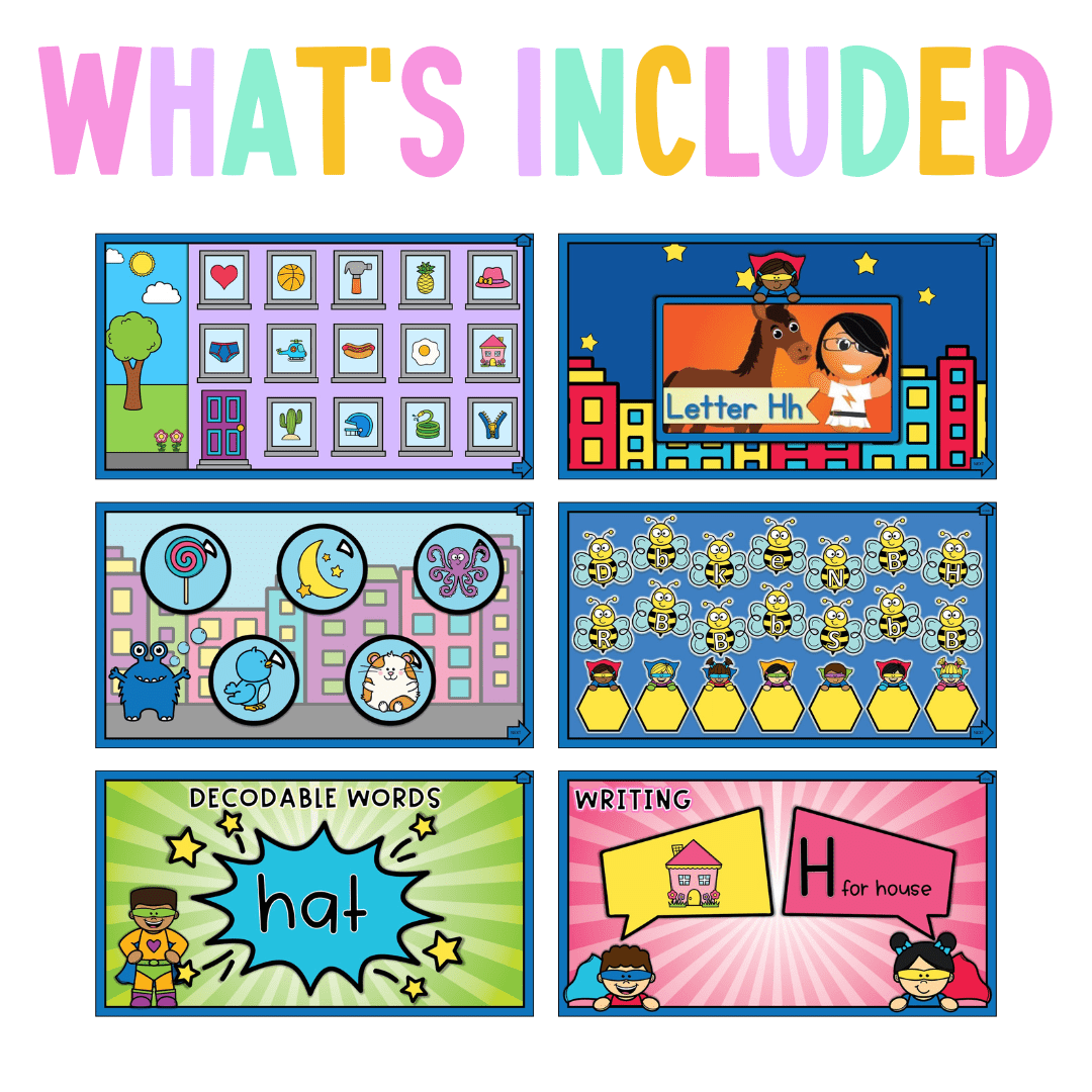 Early Stage 1 Reading Pod 6 - H, B - Teaching Bundle