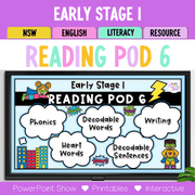 Early Stage 1 Reading Pod 6 - H, B - Teaching Bundle