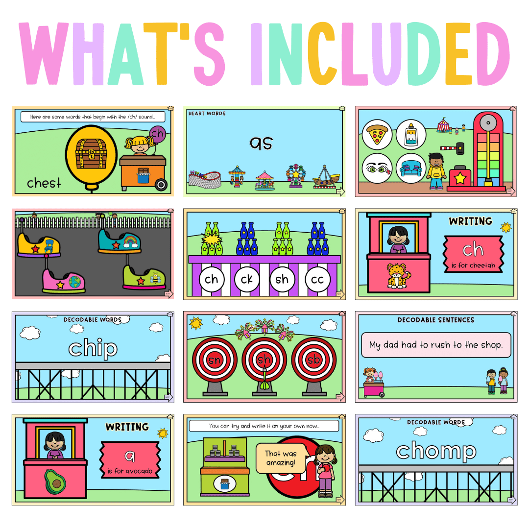 Early Stage 1 Reading Pod 8 - sh, ch - Teaching Bundle